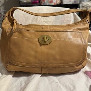 2007 Coach Ergo Leather Hobo w/ Turlock Front Pocket and Hang Tag